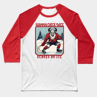 Krampus ice hockey Baseball T-Shirt